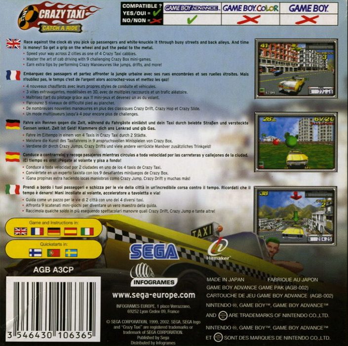 Jaquette arrière