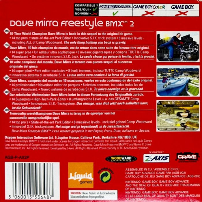 Jaquette arrière