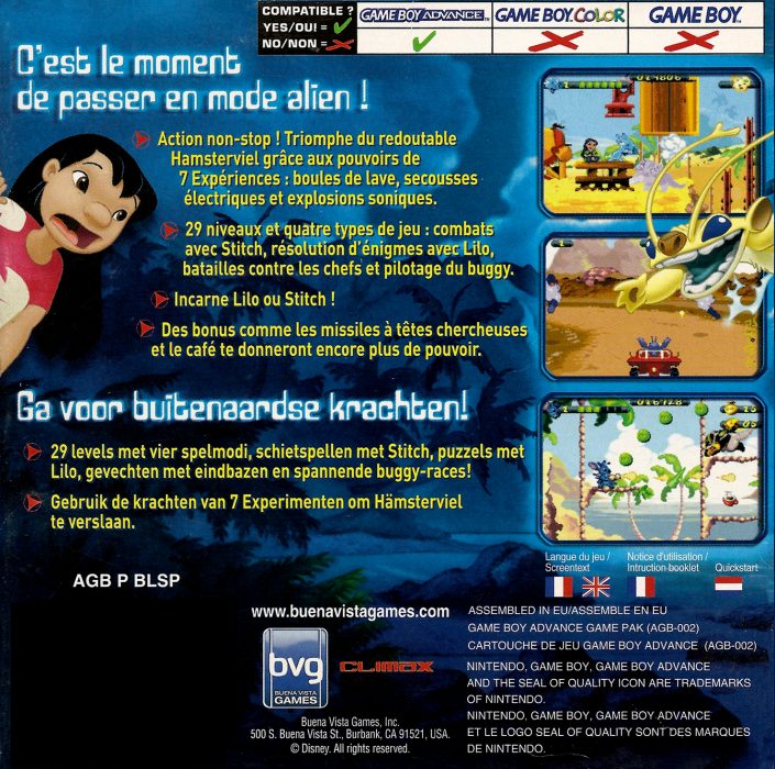 Jaquette arrière