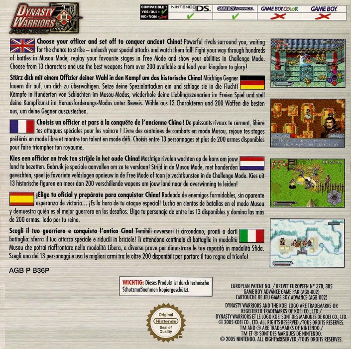 Jaquette arrière
