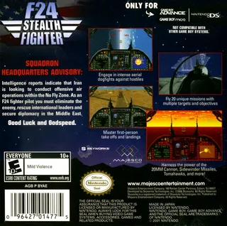 F24 Stealth Fighter - Dos