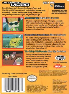 Game Boy Advance Video : Nicktoons Collection - Dos