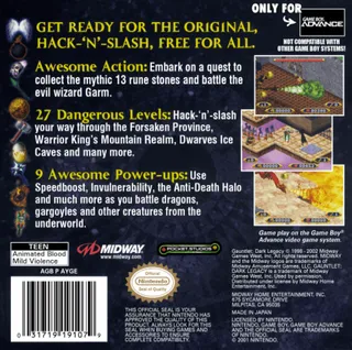 Gauntlet : Dark Legacy - Dos