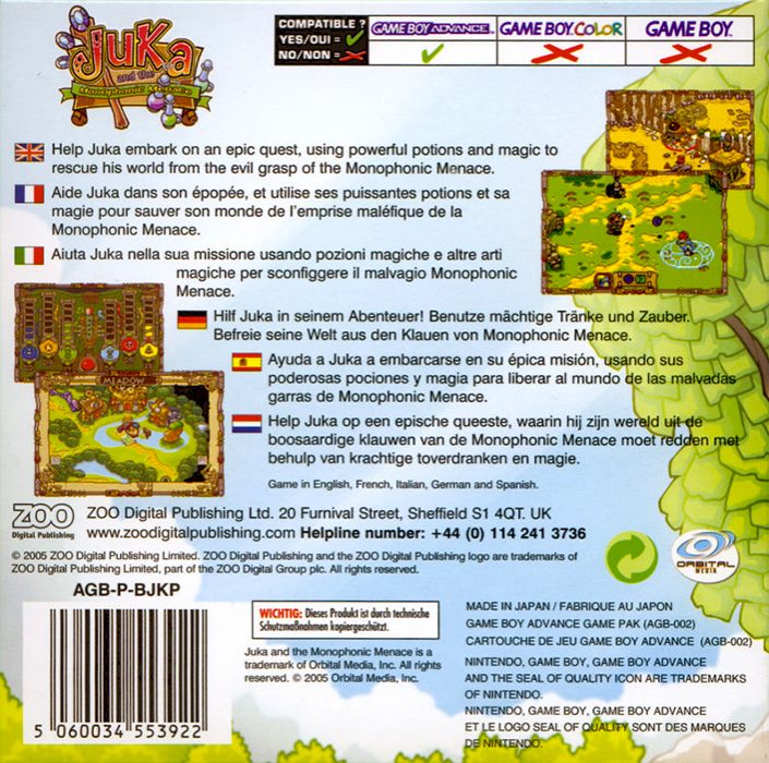 Jaquette arrière