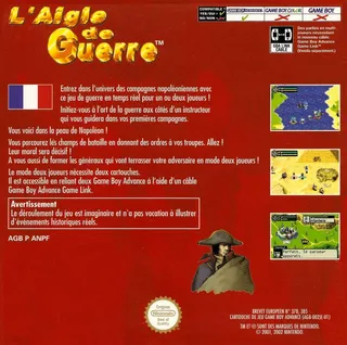 L'Aigle de Guerre - Dos