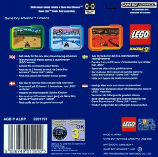 LEGO Racers 2 - Dos