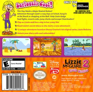 Lizzie McGuire 2 : Lizzie Diaries - Dos