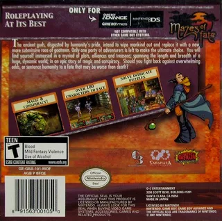 Mazes of Fate - Dos
