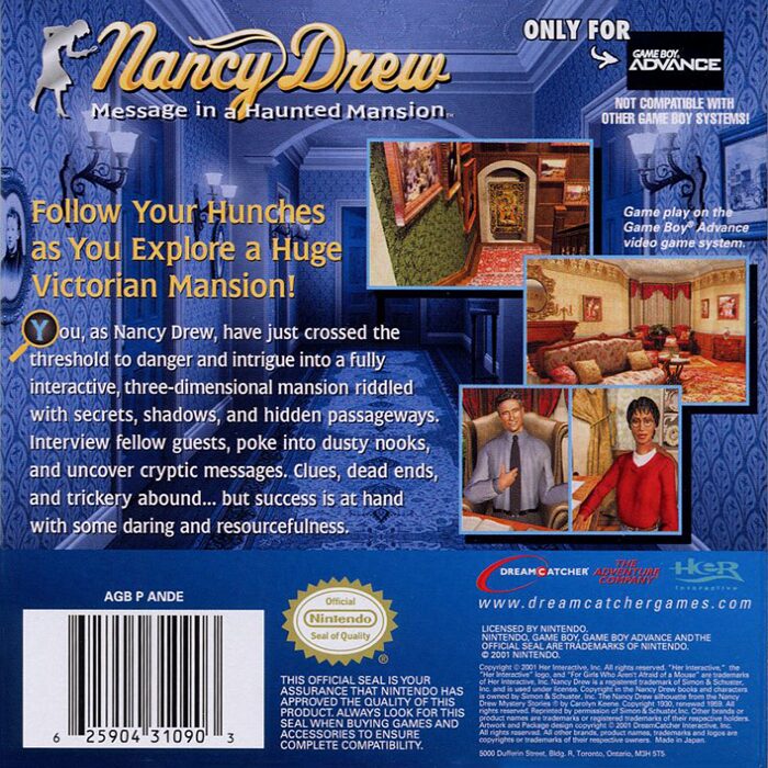 Jaquette arrière