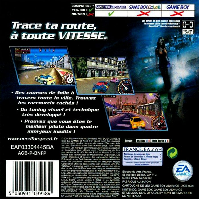 Jaquette arrière
