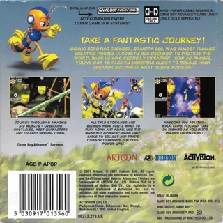 Pinobee : Wings of Adventure - Dos