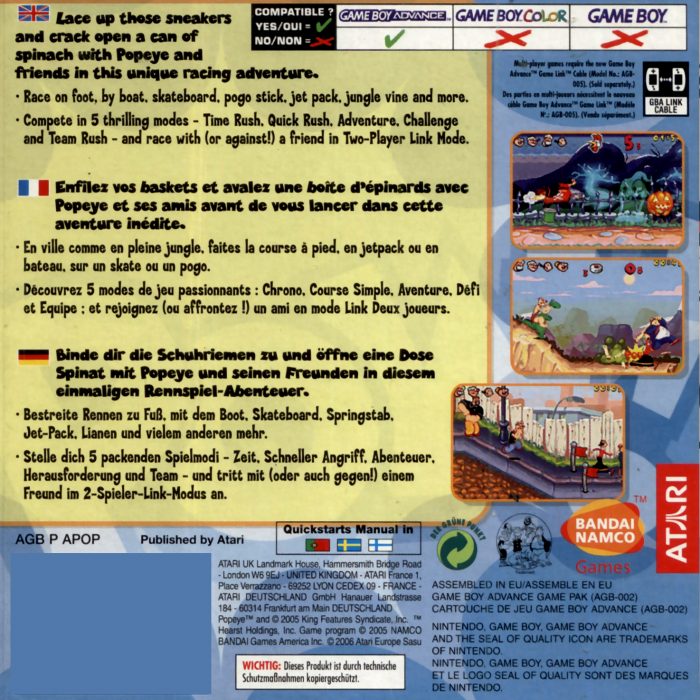 Jaquette arrière