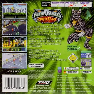 Power Rangers : Wild Force - Dos
