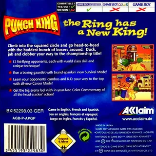 Punch King - Arcade Boxing - Dos