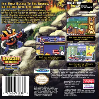 Rescue Heroes: Billy Blazes! - Dos