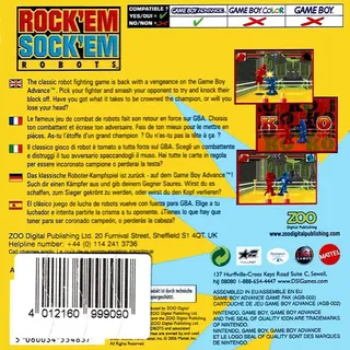 Rock 'Em Sock 'Em Robots - Dos