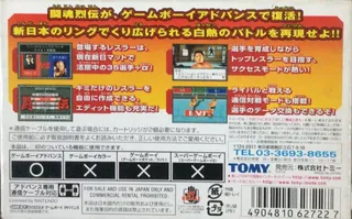 Shin Nihon Pro Wrestling - Toukon Retsuden Advance - Dos
