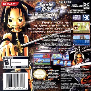 Shonen Jump's - Shaman King - Legacy of the Spirits - Dos