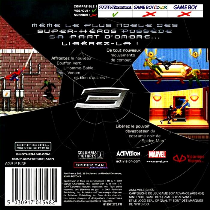 Spider-Man 3 - Dos