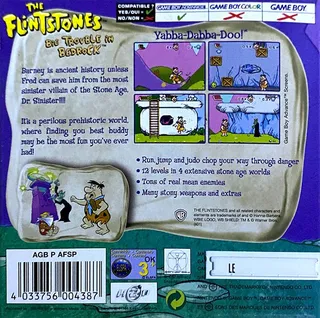 The Flintstones : Big Trouble in Bedrock - Dos