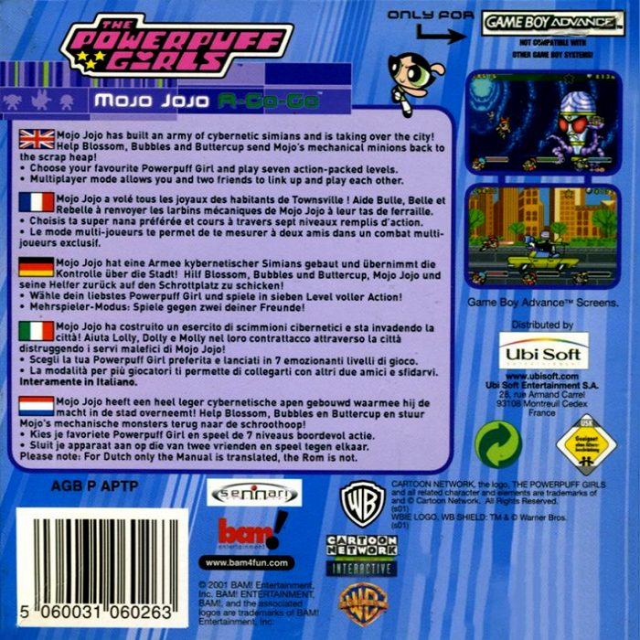 Jaquette arrière