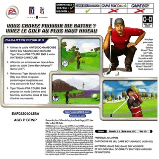 Tiger Woods PGA Tour 2004 - Dos