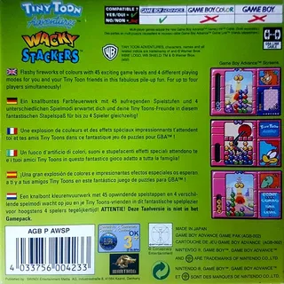 Tiny Toon Adventures : Wacky Stackers - Dos