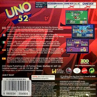Uno 52 dos