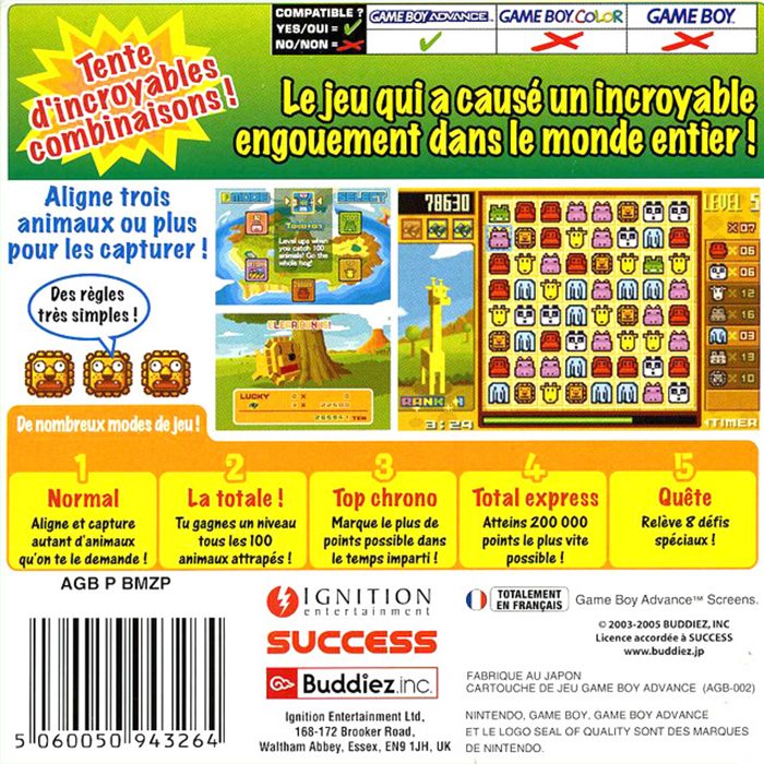 Jaquette arrière