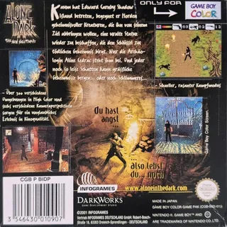 Alone in the Dark : The New Nightmare - Dos