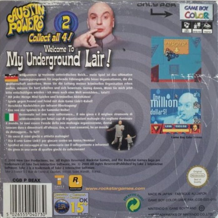 Jaquette arrière