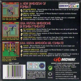 Mortal Kombat 4 - Dos