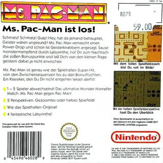 Ms. Pac-Man & Pac-Man SCE dos
