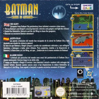 The New Batman Adventures : Chaos in Gotham - Dos