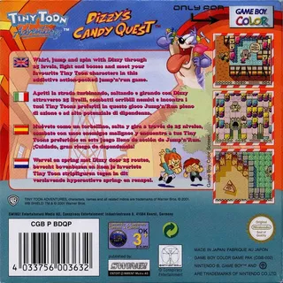 Tiny Toons - Dizzy's Candy Quest - Dos