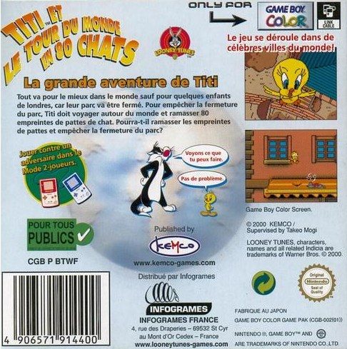 Jaquette arrière