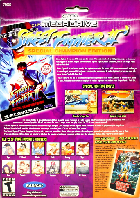Arcade Legends Street Fighter II': Special Champion Edition - Dos