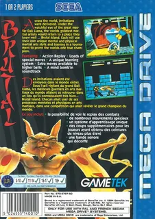 Brutal : Paws of Fury - Dos