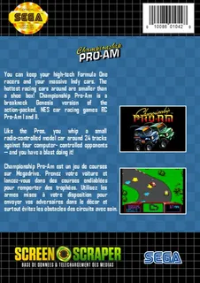 Championship Pro-Am - Dos