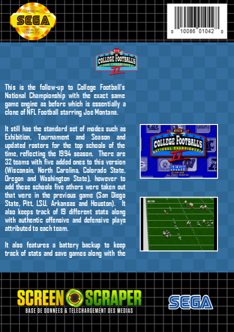 College Football's National Championship 2 - Dos