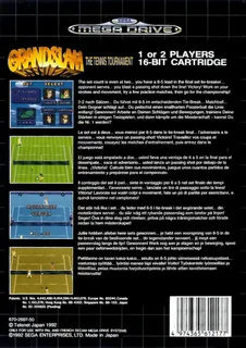 GrandSlam - The Tennis Tournament '92 - Dos