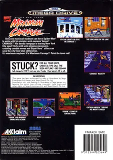 Maximum Carnage - Dos