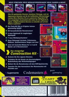 Micro Machines - Turbo Tournament '96 - Dos