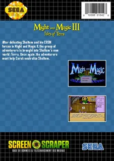 Might and Magic III : Isles of Terra - Dos