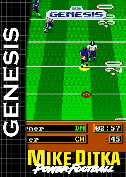 Mike Ditka Power Football