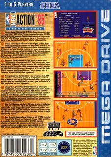NBA Action '95 Starring David Robinson - Dos