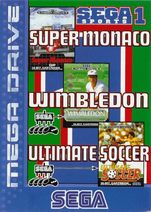 Sega Sports 1 - Super Monaco + Wimbledon + Ultimate Soccer