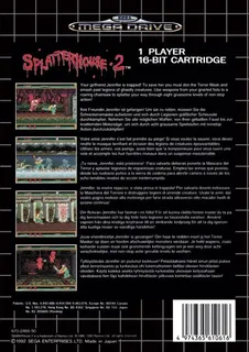 Splatterhouse 2 - Dos