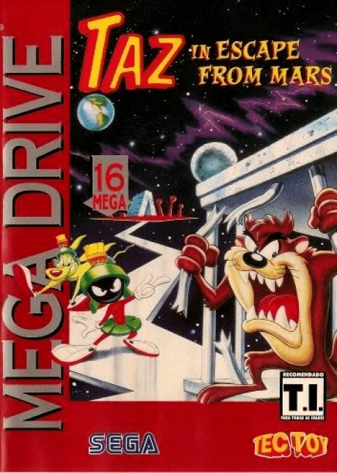 Taz in Escape from Mars