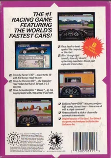 Test Drive II : The Duel - Dos